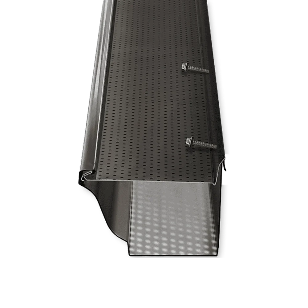 The T-Rex Gutter Guard from Alu-Rex installed by The Eavestrough Company