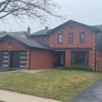 Alu-Rex gutter guard installed on a Mountain townhome