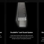 Eavestrough and gutter guard options